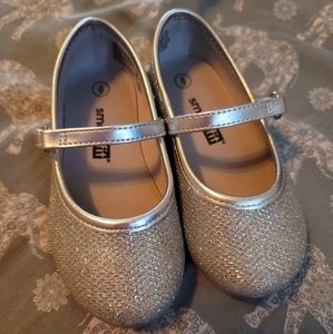 Silver shoes